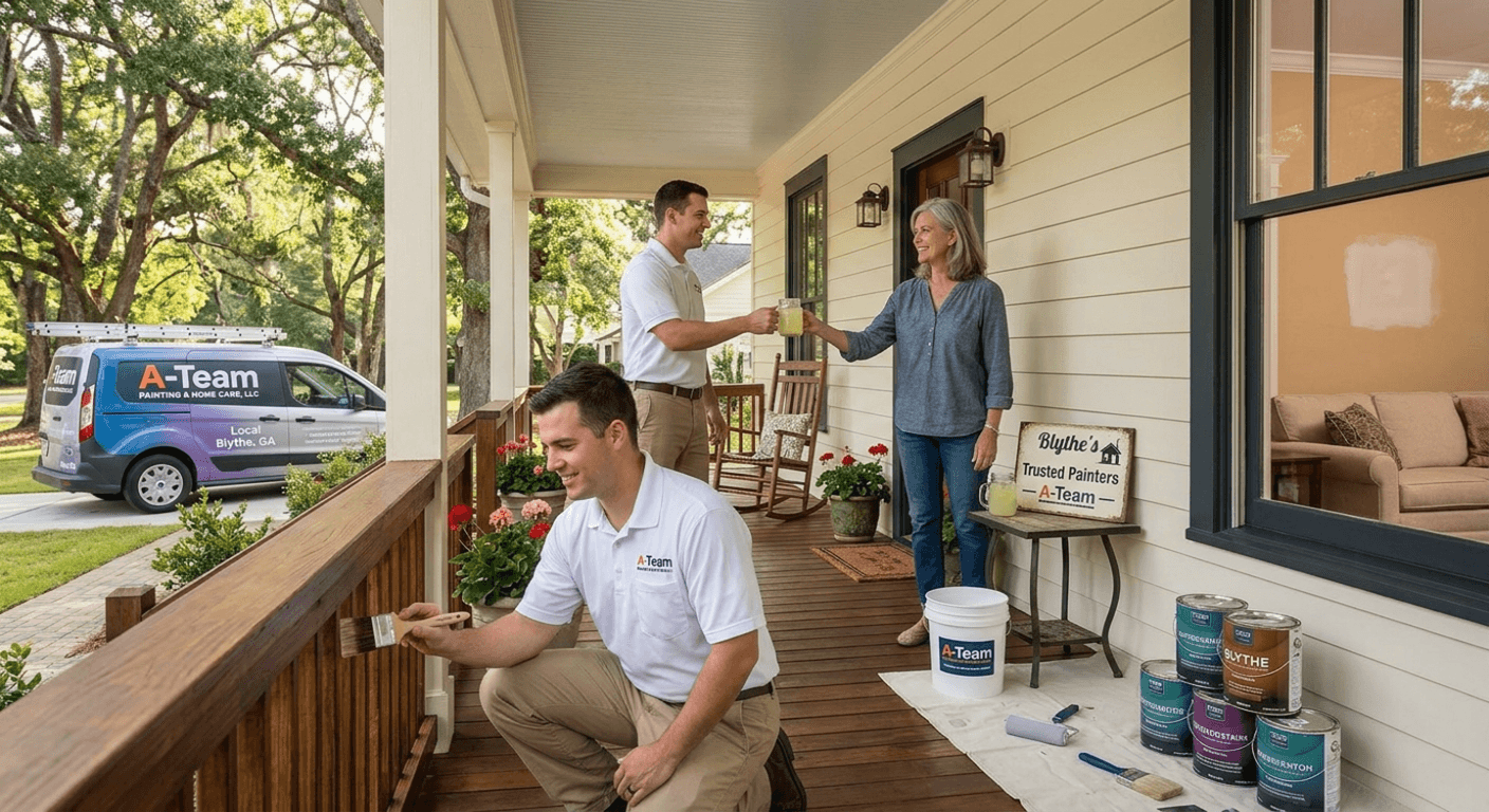 Blythe's Trusted Painters | A-Team Painting & Home Care, LLC